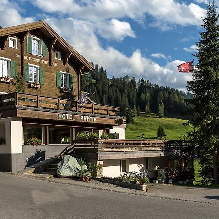 Hotel Rhaetia Sankt Antönien Exterior foto